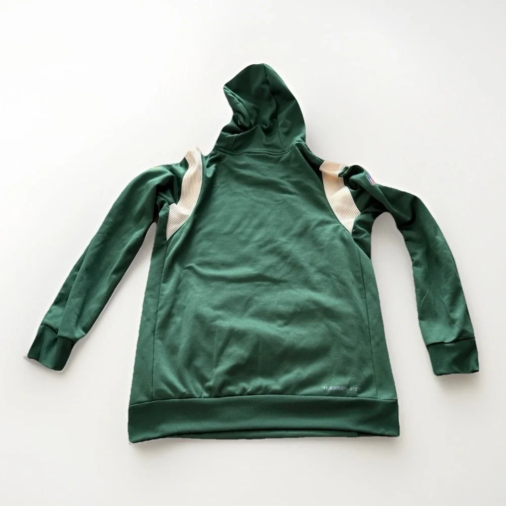Nike Green Bay Packers Therma Fit Hoodie Mens Small NFL On‎ Field